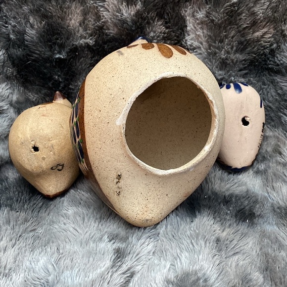 3 Vintage Mexican Tonala Birds
Pottery stoneware - Picture 9 of 16